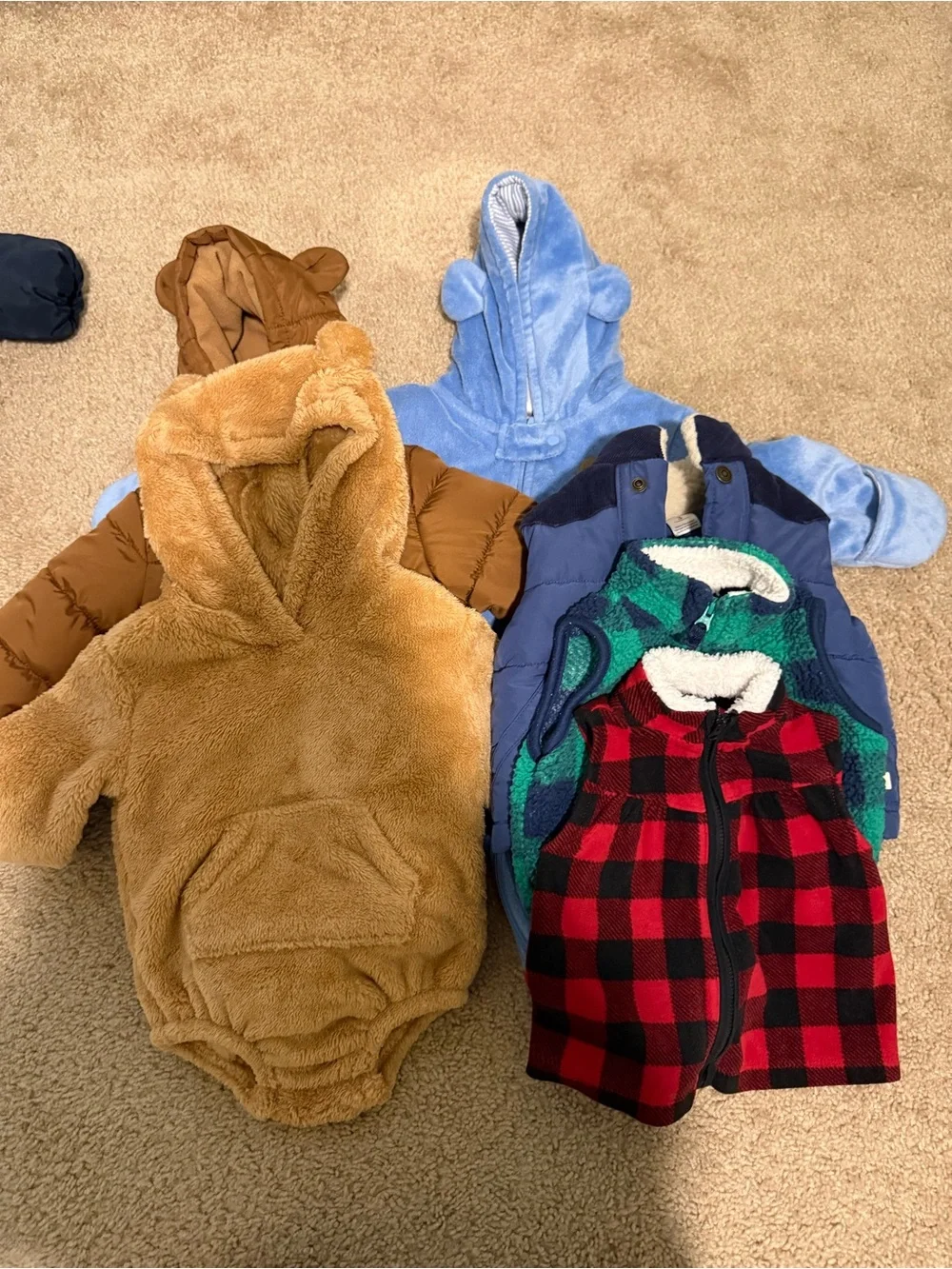 3-6 month baby jackets and vests
